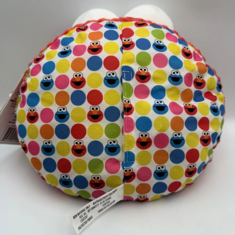 Playskool Sesame Street Giggle Faces Elmo Sound Plush Toy Hasbro 2013 Red NWT